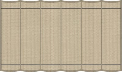 Compleet pakket: Shadow Comfort Harmonicadoek 2x3m Zand met buitendoekreiniger
