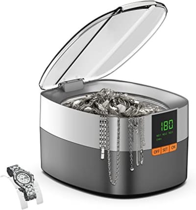 Ultrasonic Cleaner - Ultrasoon Reiniger - Ultrasoon Reinigingsapparaat - Ultrasoon Reiniger voor Brillen - 750ml