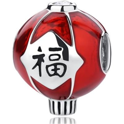 Originele 925 Sterling Zilveren Bedel Chinese Leeuw Phoenix Japanse Pop Bedels Kralen Passen Armbanden Diy Sieraden Voor Vrouwen red