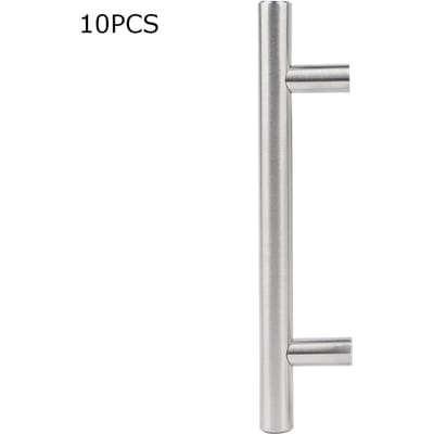 Roestvrij Staal T Vorm Kast Kledingkast Keukenkast Lade Handgreep Meubelaccessoire (10 stuks)