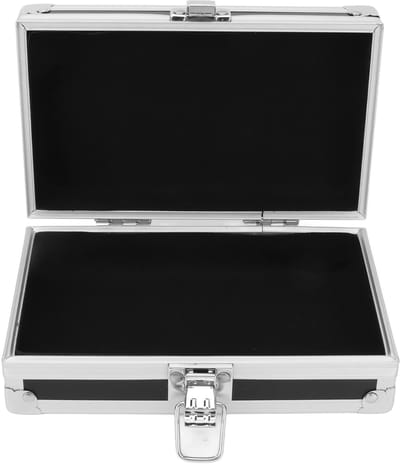 Dailygoods- Gereedschapskist Duurzaam - Opbergdoos met Deksel - Grote Ruimte - Veilig en Draagbaar - Metalen Bandversterking - Compact Formaat