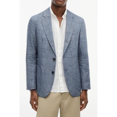 Tommy Hilfiger Dc Small Check Blazer Navy Iris Check Größe: 48 | Blazer Outlet | Herren | Violett