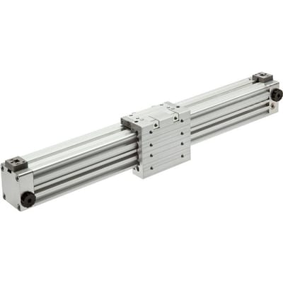 Stangloze Cilinder 25-200mm - Magnetisch - Demping - Korte Geleider - Enkele Geleider