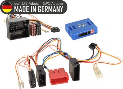 Stuurwiel bediening geschikt voor Diverse modellen Mercedes Benz - Volkswagen ISO/10Pin ISO/Mini ISO/40 Pin Quadlock (42smc00c)