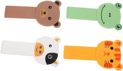 4stuks Cartoon Toilet Lid Lifter Handgrepen Schattige Toiletzitting Verhoger Voor Ouderen Voorkomt Direct Verbetert Hygiëne Universele Geschiktheid Voor Badkamer Gebruik