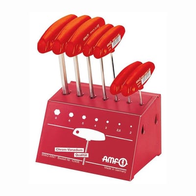 AMF Stiftsleutelsset 906Q WM7 7-delig SW 2 - 8 mm - 42606