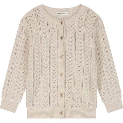 Sweet Petit peuter vest Hope Soft Ecru Melange 86 dames