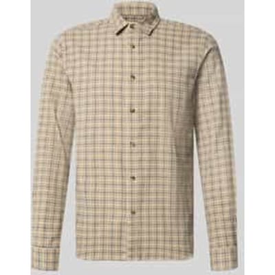 Slim fit vrijetijdsoverhemd van 100% katoen model 'GUDMUND'