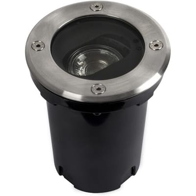 KS Verlichting Richtbare Grondspot LED Ø12 Rond RVS incl. GU10