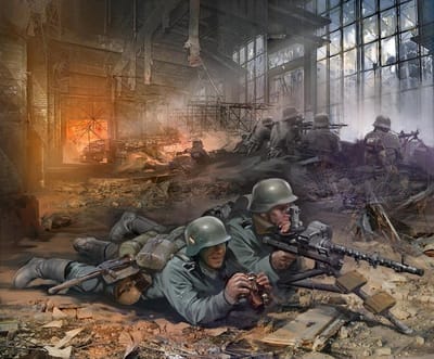 Zvezda - German Machinegun Crew East Front 1941 (Zve6106) - modelbouwsets, hobbybouwspeelgoed voor kinderen, modelverf en accessoires