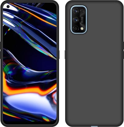 LuxeBass Siliconen hoesje geschikt voor Oppo A94 - Zwart - Soft Cover - telefoonhoes - gsm hoes - telefoonhoesje