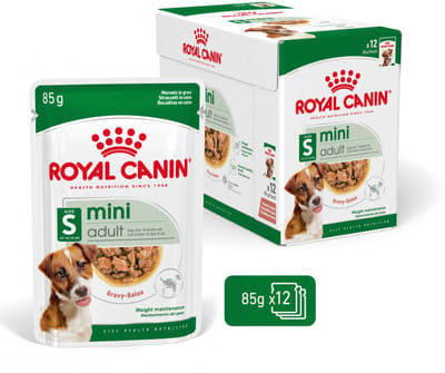 Royal Canin Mini Adult Natvoer - Hondenvoer - 8 x 12x85 g