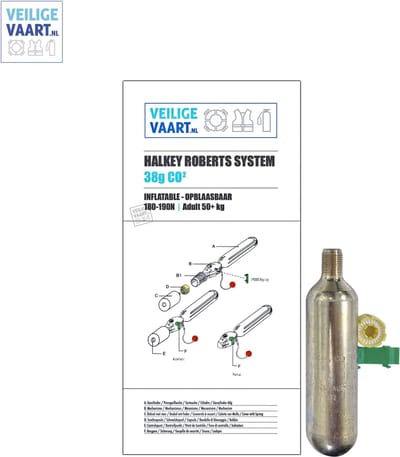 Besto Halkey Roberts Veilige Vaart - HR herlaadset - 38 gram