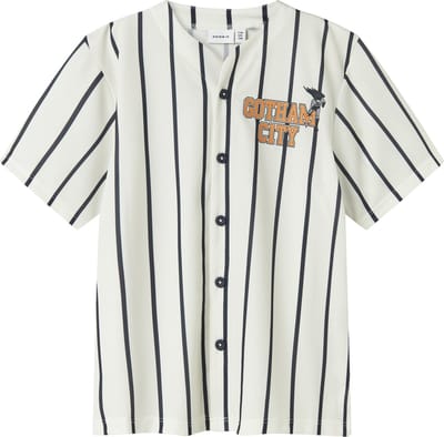 NAME IT - NKMAKASH BATMAN SS NREG POLY SHIRT WAB - Jongens - Overhemden