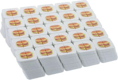 Festival Tokens - Breekmunten - Hamburger per 40 matjes (1000 jetons)