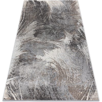 Kleden Rugsx Tapijt FUSION 9617 donker grijskleuring / bruin 80x150 cm