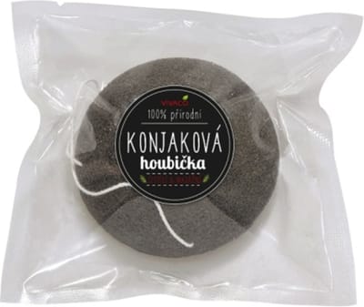 VIVACO 100% Natuurlijke Konjac Spons - verwijdert alle onzuiverheden en dode huidcellen