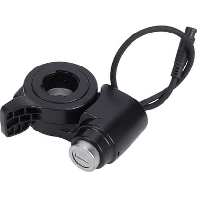 Elektrische Scooter Verticale Gashendel met Sleutel en Waterdichte Kabel Duimgas Snelheidsregelaar black