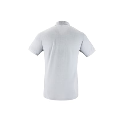 SOLS Heren Perfect Pique Korte Mouw Poloshirt (Puur Grijs)