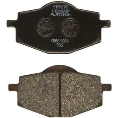 Plaquette de frein Ferodo pour Moto Yamaha 125 DT 2004 à 2006 DE061 / AV / FDB383P Neuf