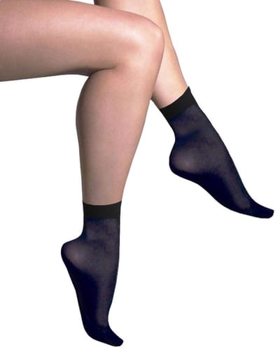 Caresse microvezel pantysokjes 40 denier kleur: grafiet - 2 paar