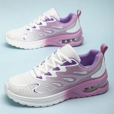 Sneaker Dames Loopschoenen Dames Mode Luchtvering Mesh Ademend Tennis Sportschoenen 42