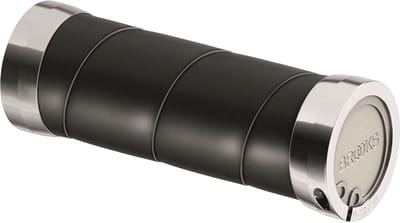Brooks Handvatten Slender Leather grips 100mm black