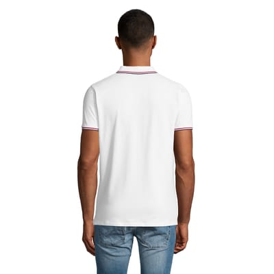 SOLS Heren Prestige Poloshirt (Wit)