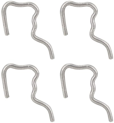 Dailygoods- Injector Clips Hoogwaardig Ijzer - Brandstoflekpijpclips - Vervangingsonderdeel - Hoge Sterkte - Antieerosie - 4 Stuks - Borgclips