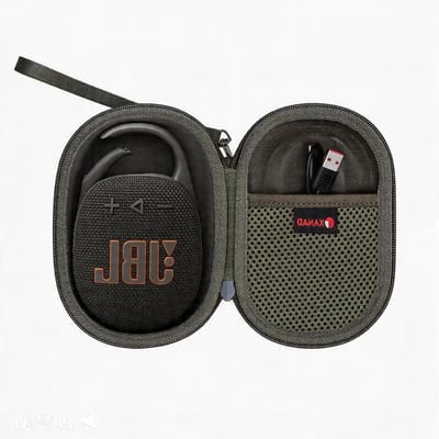 Beschermhoes voor JBL Clip 5 - Draagbare Bluetooth Speaker, Groen, Schokbestendig en Waterdicht