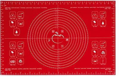 Mastrad Bakmat - Groot - Siliconen - Rood