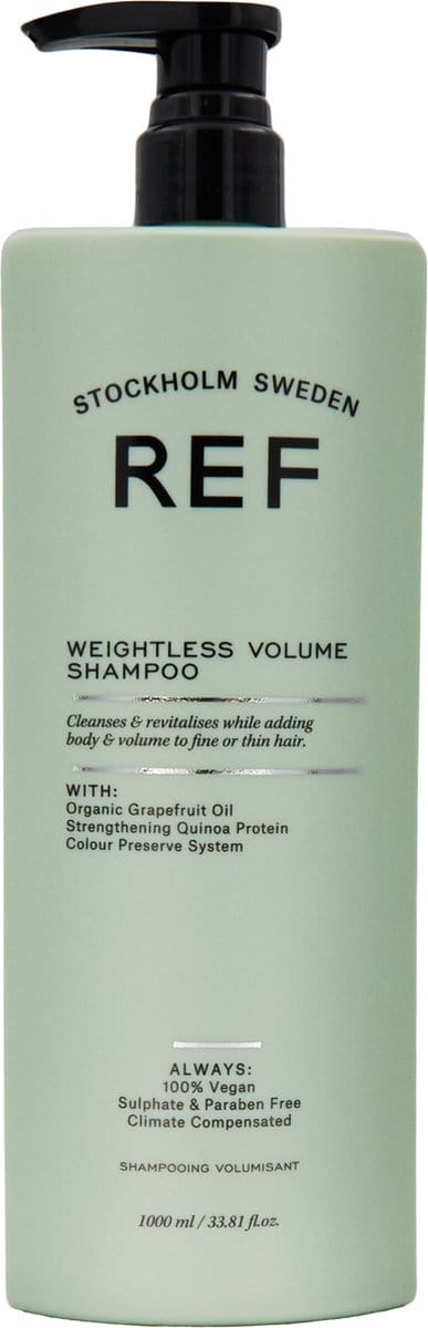REF Stockholm - Weightless Volume Shampoo Vrouwen Ieder Haartype - 1000 ml