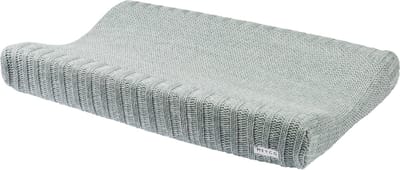 Meyco Baby Relief Mixed aankleedkussenhoes - stone green - 50x70cm