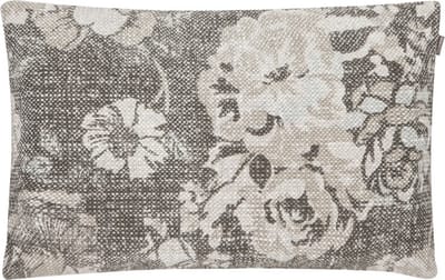 Vintage Flower Beige Kussen | 40 X 60 | Sierkussen Voor Woonkamer Of Slaapkamer