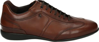 Van Bommel - SENNA 01.07 - Vrije tijdsschoenenHeren veterschoenHeren sneakersCasual - Kleur: Cognac - Maat: 39.5