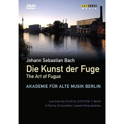 DVD JOHANN SEBASTIAN BACH - AKADEMIE FÜ - L'Art de la Fugue/  101467 Arthaus Musik 2011 Japon ObiClassique Occasion