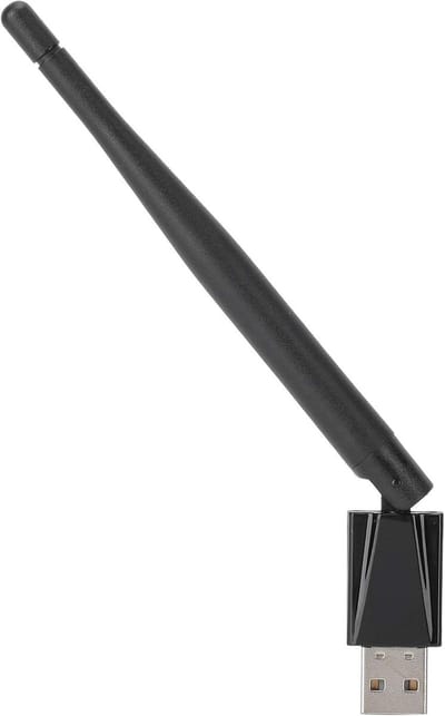 Draadloze Netwerkkaart - WiFi Adapter - Internet Verbeteren - Hoge Gain Antenne - 600 Mbps - Zwart
