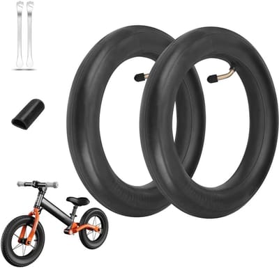 Luchtkamers 12 inch met 45° ventiel voor Fietsen, Scooters, en Kinderwagens