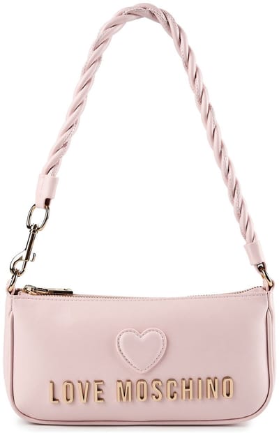 Love Moschino Cipria Schoudertas Leder 25 cm - Dames - cipria