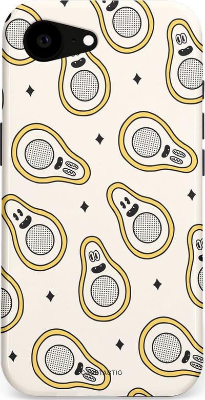 Casetastic Hoesje Geschikt voor Apple iPhone 16e Magsafe - Stijlvolle Beschermende Duo-layer Case - Vegycado