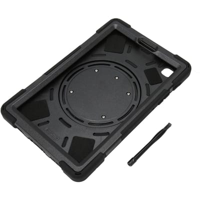 Tablet Schokbestendige Hoes Tablet Beschermhoes met Handriem Standaard Schouderriem voor Tab A7 Lite zwart