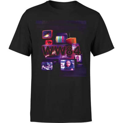 Wonder Woman 1984 Men's T-Shirt - Zwart - S