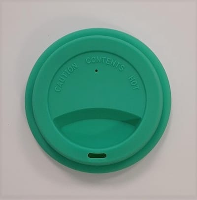 EIZOOK Koffie Thee beker deksel - Mint Groen - Siliconen - Multifunctioneel - herbruikbaar