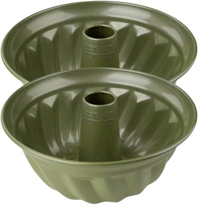 Set van 2 Kouglofvormen 25 cm Zenker Green Vision