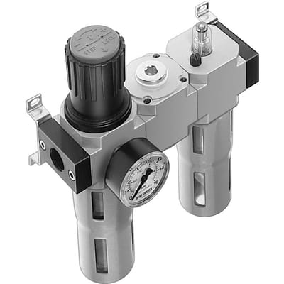 Festo Luchtverzorgingsunit G1/4'' 0.5-12bar 980l/min 40µm Mini - 185793 - P2X6R