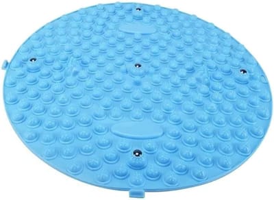 Voetmassagemat Acupressuur - Ontspanningsmat Voeten - Fitness Thuis - Stimuleert Drukpunten - 100 cm - Blauw
