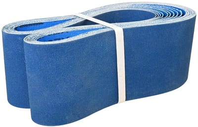 Dailygoods- Schuurbanden 100 x 915 mm - 10-stuks Set - Korrelgroottes 40/60/80/120/240 - Zirkoniumoxide - Slijpen/Polijsten - Duurzaam Schuurmateriaal - Schuurpapier