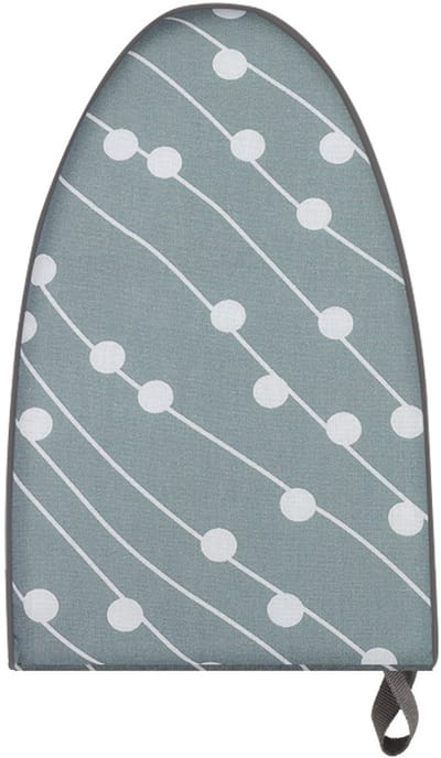Strijkmat - Strijkplank - IJzergaas mat - Tafelstrijkplank - Handheld Strijkplank - Stoomstrijkijzer Matje - Hittebestendige beschermdoek voor strijken - Compacte mat - Mini Strijkplank - Kleding bescherming - 25*15cm - Grijs - Stof
