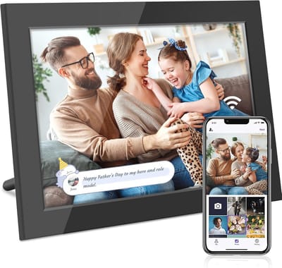 Digitale Fotolijst - Slim Fotolijstje - Foto's Delen - Wifi Touchscreen - 10.1 Inch - Zwart