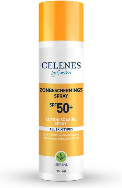 Celenes by Sweden Herbal Zonnebrandspray SPF50 - 150ml - PA++++